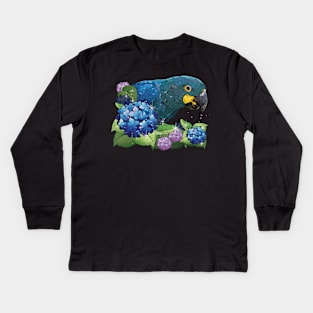 Lear's Macaw Kids Long Sleeve T-Shirt